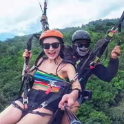 神山滑翔伞 + 德萨奶牛场